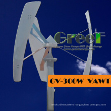 300W Samll Vertical Axis Wind Power Generator for House, Boat